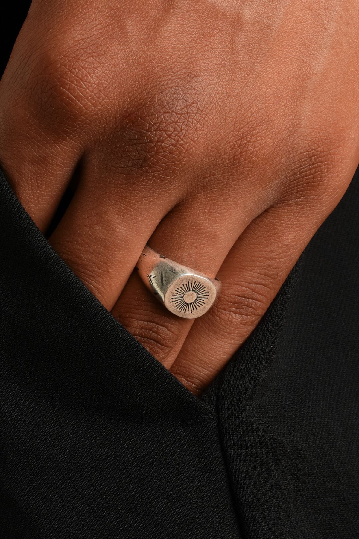 Sun Open Ring