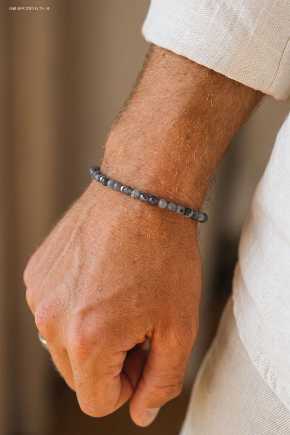 Lava Stone Bracelet