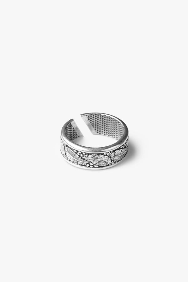 Feather Open Ring